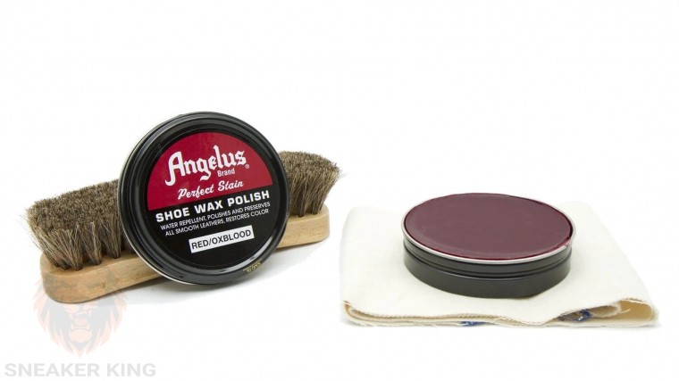 Віск для шкіри Angelus shoe wax Red/Oxblood (темно червоний) made in USA